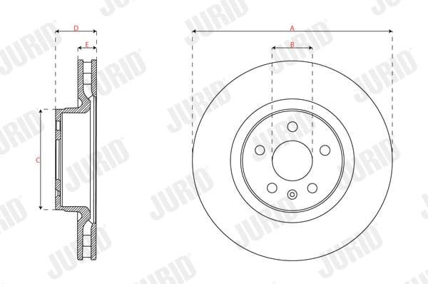 Brake Disc COAT+ 563660JC-1 - image 2
