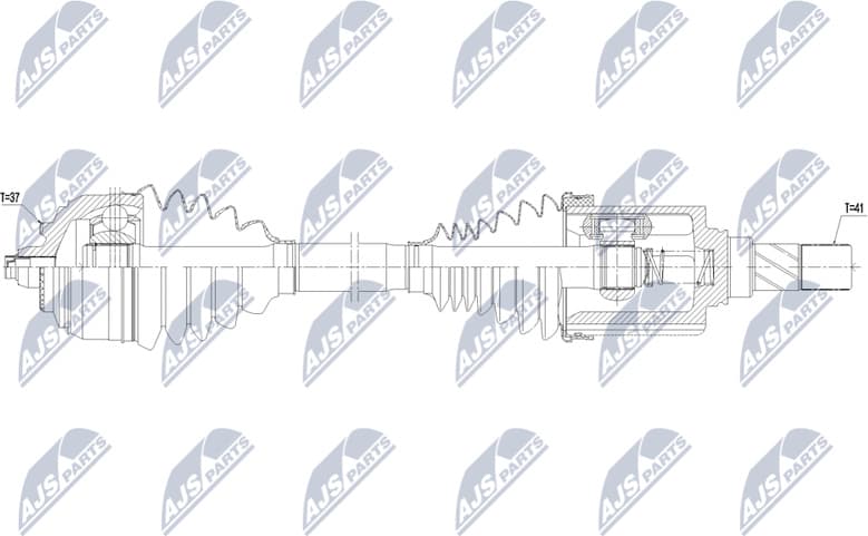 Drive Shaft NPW-ME-166