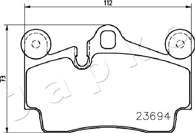 Brake Pad Set, disc brake 510918 - image 2