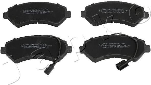 Brake Pad Set, disc brake 500649
