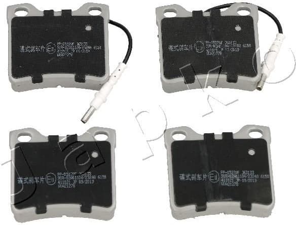 Brake Pad Set, disc brake 510616