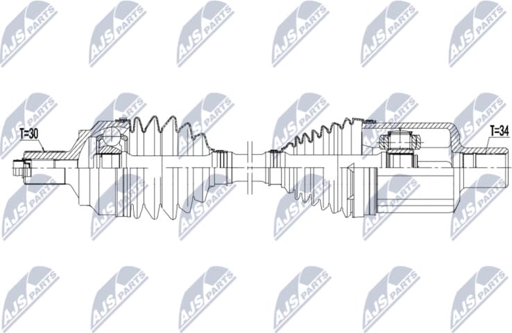 Drive Shaft NPW-ME-182 - image 2