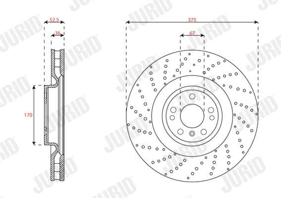 Brake Disc COAT+ 563483JC-1