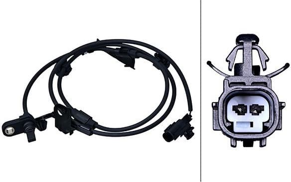 Sensor, wheel speed 6PU 358 218-211