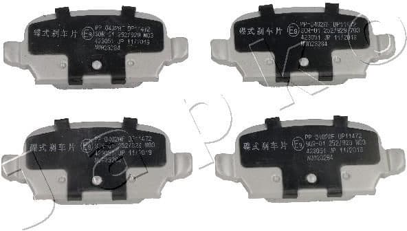 Brake Pad Set, disc brake 510402