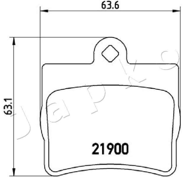 Brake Pad Set, disc brake 510503