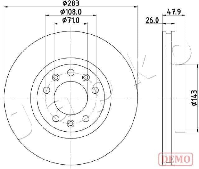 Brake Disc 600637C