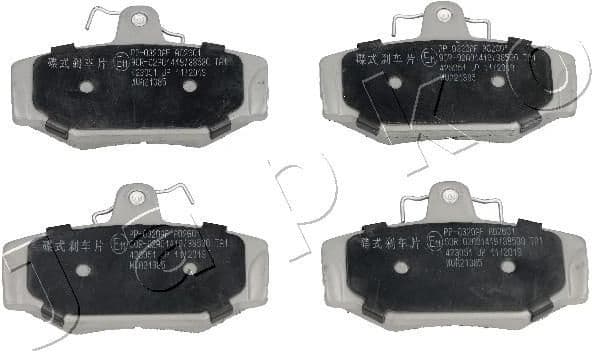 Brake Pad Set, disc brake 510320