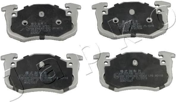 Brake Pad Set, disc brake 510701