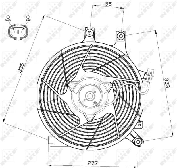 Fan, engine cooling 47500 - image 3