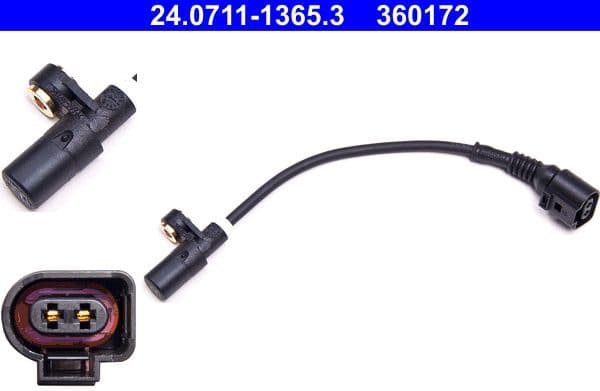 Sensor, wheel speed 24.0711-1365.3