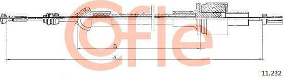Cable Pull, clutch control 92.11.232