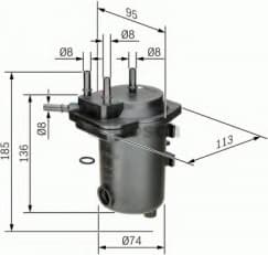 Fuel Filter 0450907012