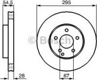 Brake Disc 0986479039
