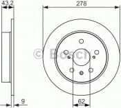 Brake Disc 0986479047