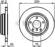 Brake Disc 0986479056