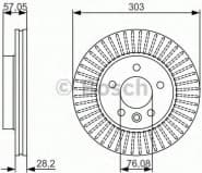 Brake Disc 0986479154