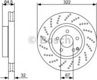 Brake Disc 0986479408