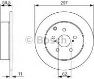 Brake Disc 0986479574