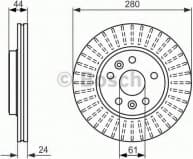 Brake Disc 0986479611