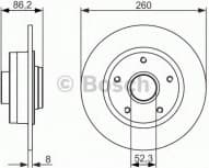 Brake Disc 0986479684