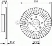Brake Disc 0986479770