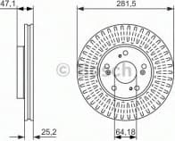 Brake Disc 0986479781