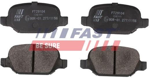 Brake Pad Set, disc brake FT29104 - image 2