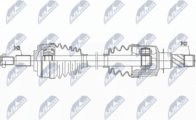Drive Shaft NPW-RE-189