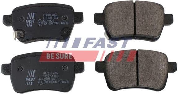 Brake Pad Set, disc brake FT29554