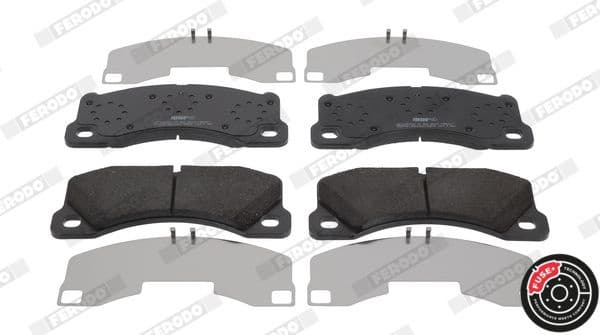 Brake pads front, Top Quality FDB5417 - image 2