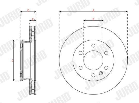 Brake Disc 563677J-1 - image 3