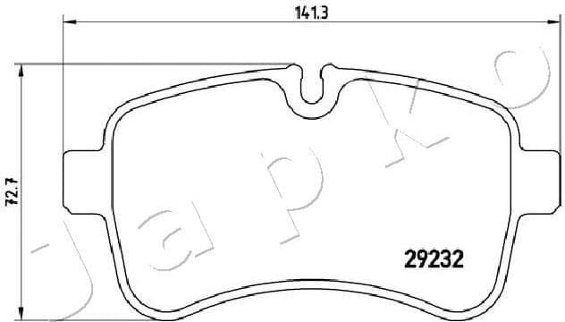 Brake Pad Set, disc brake 510218 - image 2