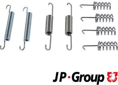 Accessory Kit, parking brake shoes JP 1163950510