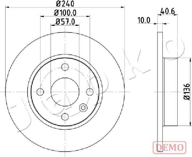 Brake Disc 610405C