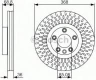 Brake Disc 0986479A33