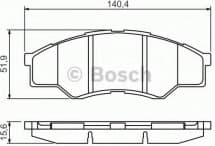 Brake Pad Set, disc brake 0986494425