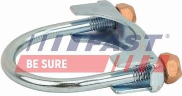 Clamping Piece Set, exhaust system FT84613