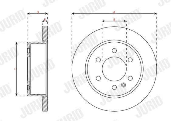 Brake Disc 563673J - image 3