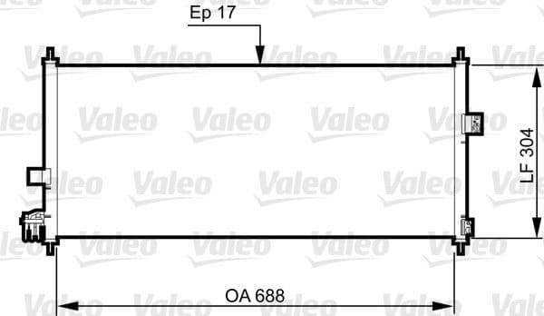 Condenser, air conditioning 814328 - image 2
