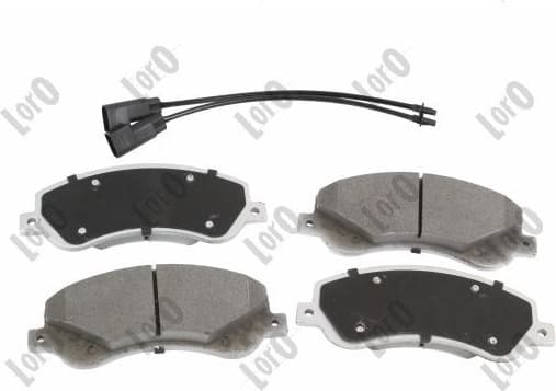 Brake Pad Set, disc brake LORO 231-01-070
