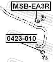 Mounting, stabiliser bar MSB-EA3R - image 2