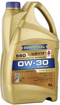 Engine Oil RAVENOL SSO SAE 0W-30 1111100-005-01-999