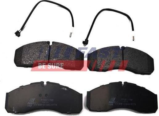 Brake Pad Set, disc brake FT29117HD