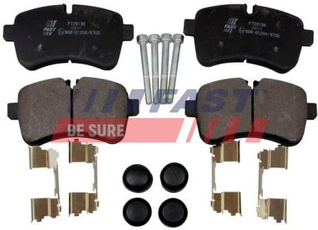 Brake Pad Set, disc brake FT29136 - image 2