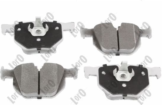 Brake Pad Set, disc brake LORO 231-02-052