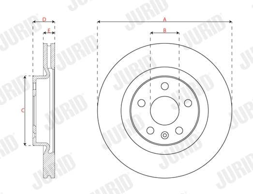 Brake Disc COAT+ 563679JC - image 2