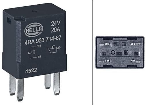 Relay, main current 4RA 933 714-671
