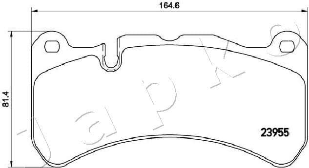 Brake Pad Set, disc brake 500521 - image 2