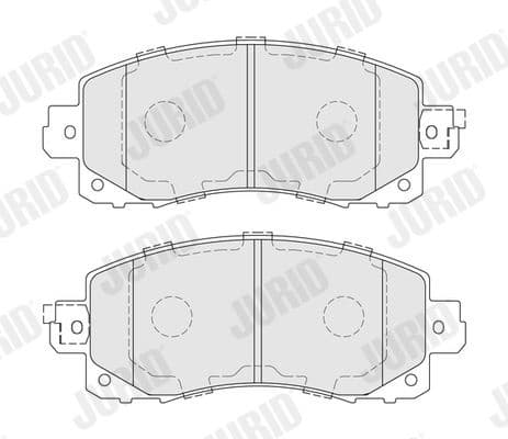 Brake Pad Set, disc brake 574044J - image 2